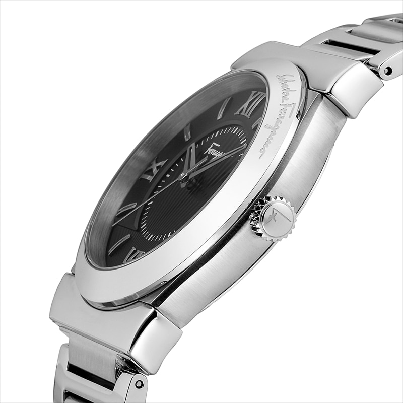 フェラガモ Ferragamo メンズ腕時計 VEGA FI0940015 ブラック: 腕時計｜ブランドショップハピネス