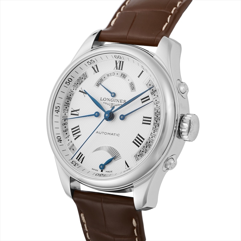 ロンジン LONGINES メンズ腕時計 マスターコレクション L27144713 シルバー: 腕時計｜ブランドショップハピネス