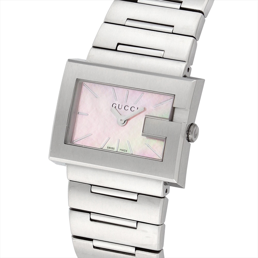 GUCCI グッチ レディース腕時計 Gレクタングル YA100518 ピンクパール(ピンクパール): 腕時計｜ブランドショップハピネス