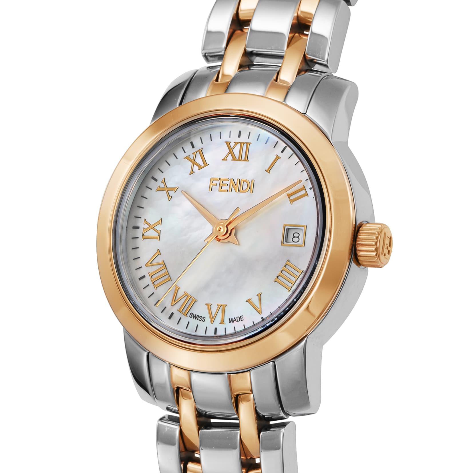 FENDI フェンディ 腕時計 ラウンドクラシコ ホワイトパール F217240: 腕時計｜ブランドショップハピネス
