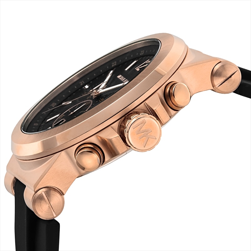 マイケルコース MICHAELKORS メンズ腕時計 DYLAN(ﾃﾞｨﾗﾝ) MK8184 ブラック: 腕時計｜ブランドショップハピネス
