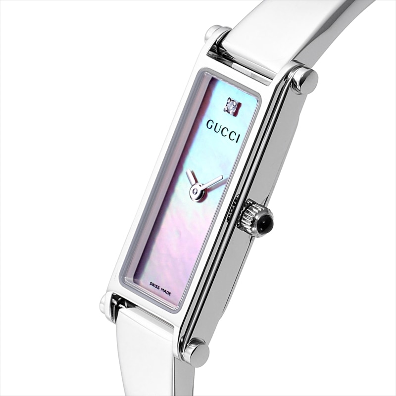 グッチ GUCCI レディース腕時計 YA015554 1500 ピンクパール: 腕時計｜ブランドショップハピネス