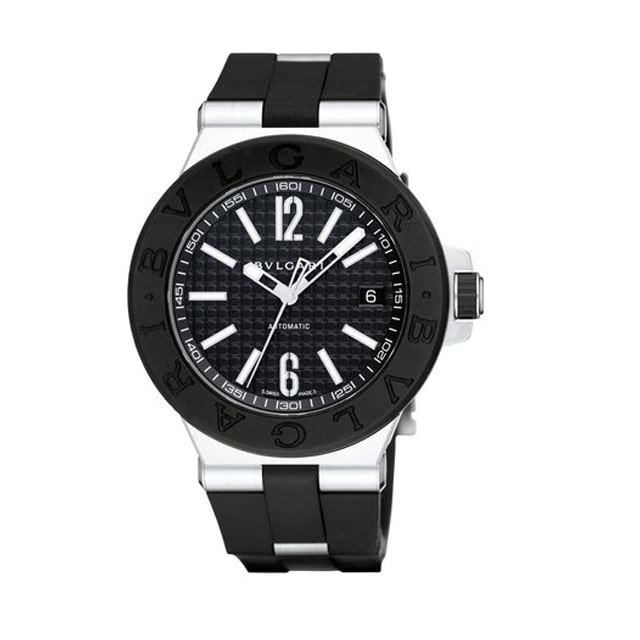 BVLGARI ブルガリ メンズ 腕時計 ディアゴノ ブラック DG40BSVD: 腕時計｜ブランドショップハピネス