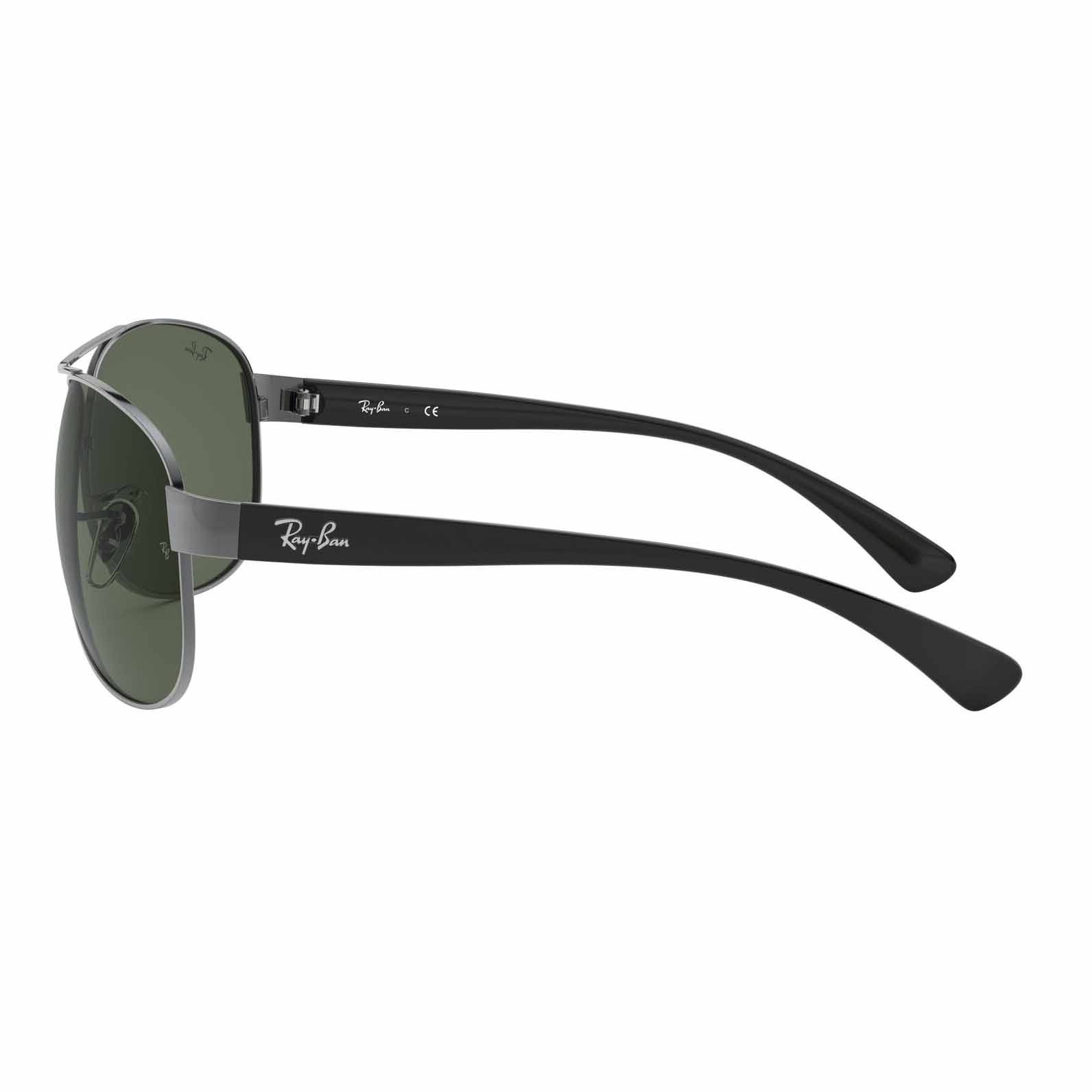 Co Ray-Ban TOX Sunglasses RB3386 004/71 67 GUNMETAL/DARK GREEN