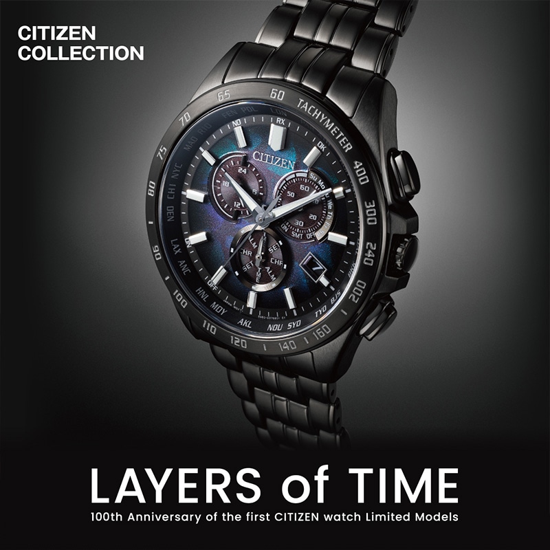 V`Y CITIZEN rv Y V`Y RNV CITIZEN COLLECTION CB5878-56E \F LAYERS of TIME GRhCudgv Eco-Drive XeX uhf 