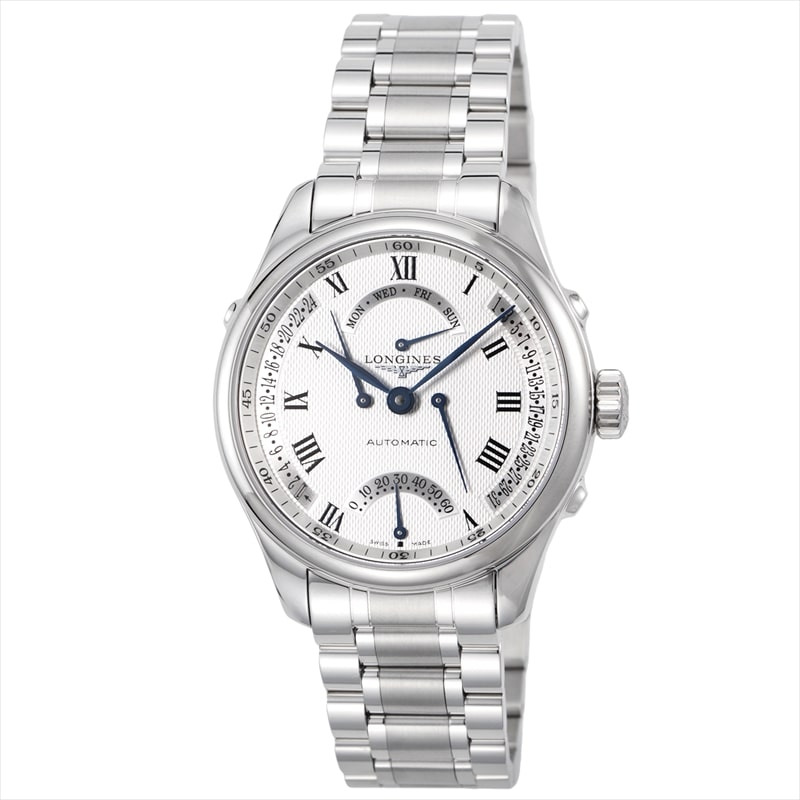 ロンジン LONGINES メンズ腕時計 マスターコレクション L27154716 シルバー: 腕時計｜ブランドショップハピネス