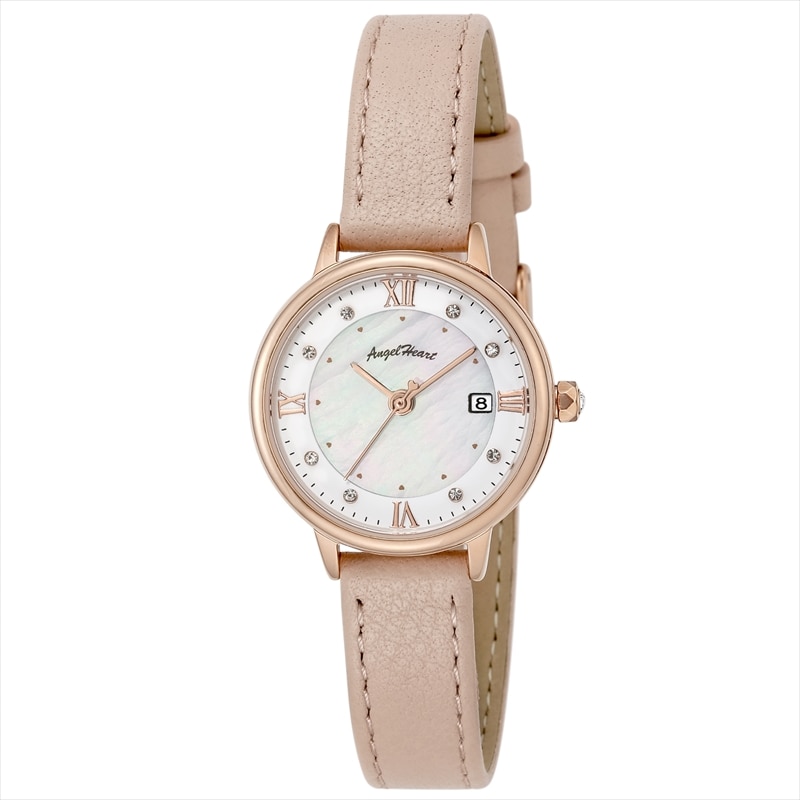 エンジェルハート Angel Heart レディース腕時計 リュクス LU26P-PK ホワイト: 腕時計｜ブランドショップハピネス