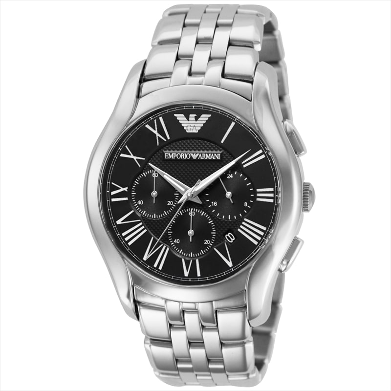 エンポリオ・アルマーニ EMPORIO ARMANI メンズ腕時計 AR1786 ブラック: 腕時計｜ブランドショップハピネス