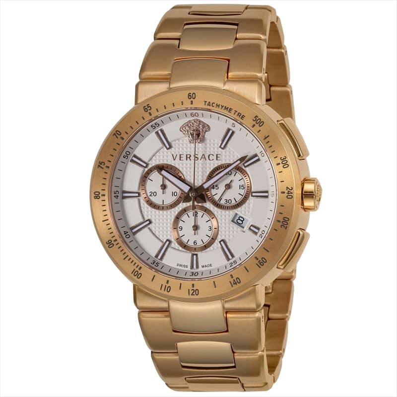 ヴェルサーチ VERSACE メンズ腕時計 VFG180016 MYSTIQUESPORT ホワイト: 腕時計｜ブランドショップハピネス