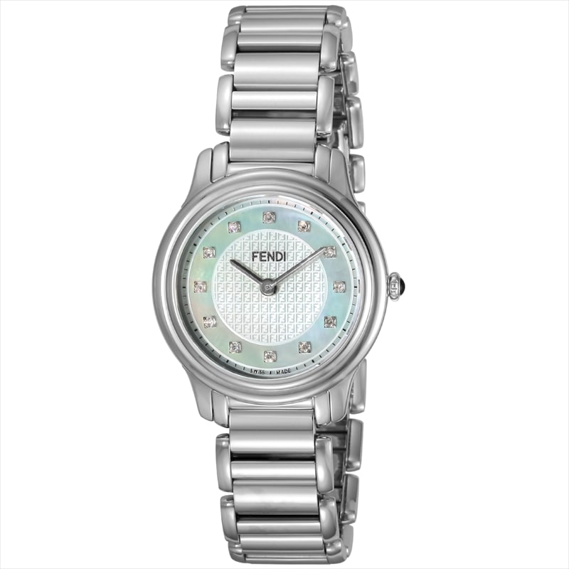フェンディ FENDI レディース腕時計 クラシコラウンド F251024500D1 ホワイトパール: 腕時計｜ブランドショップハピネス