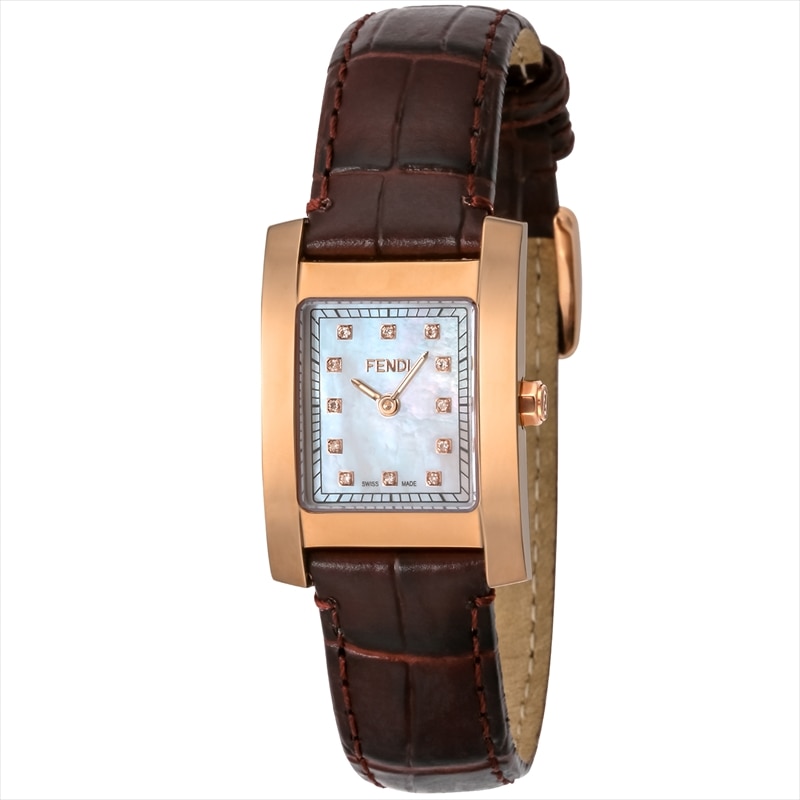 フェンディ FENDI レディース腕時計 F704242D クラシコ ホワイトパール: 腕時計｜ブランドショップハピネス