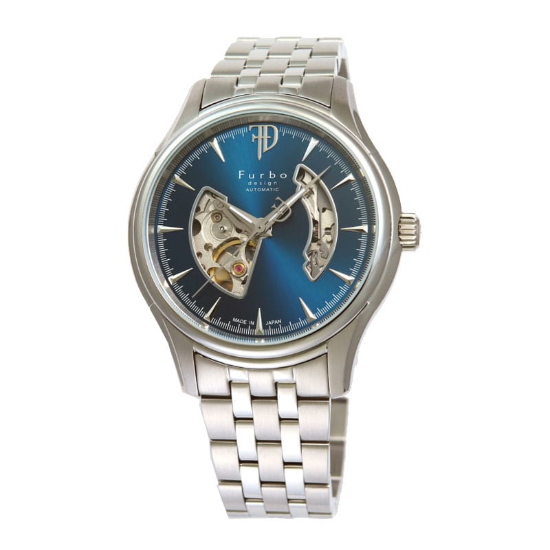 Furbo フルボ メンズ腕時計 F5025NBLSS 5025 ブルー(ブルー): 腕時計｜ブランドショップハピネス