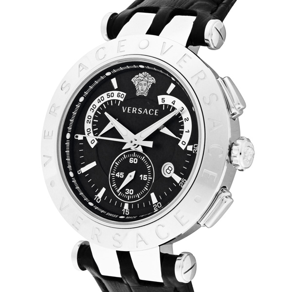 VERSACE ヴェルサーチ メンズ 腕時計 V-RACE CHRONO 23C99D008S009(ホワイト): 腕時計｜ブランドショップハピネス