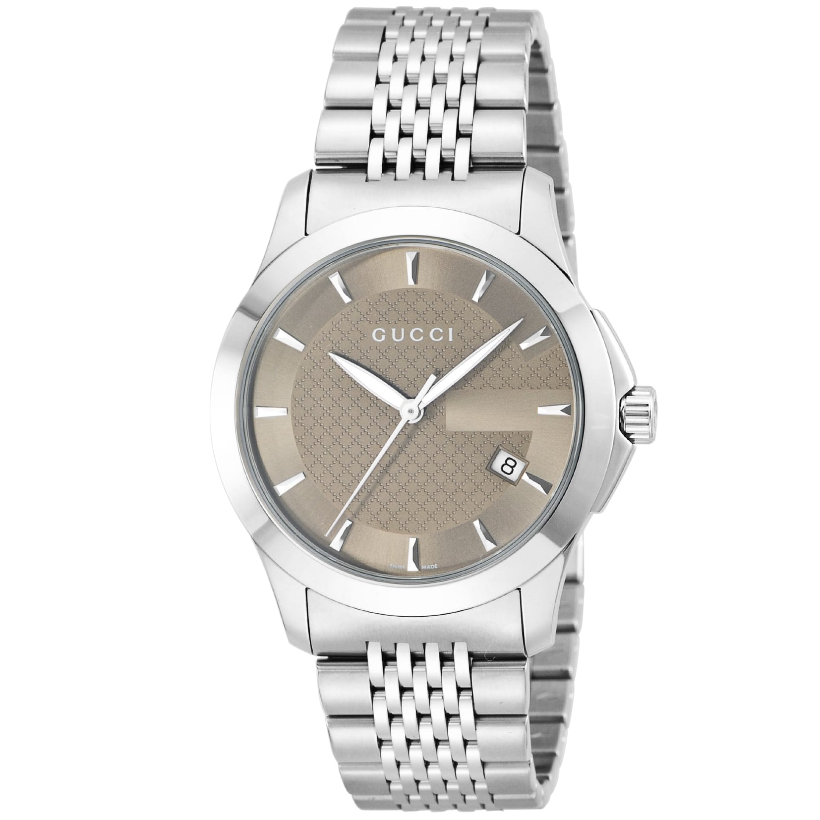 GUCCI グッチ 腕時計 Gﾀｲﾑﾚｽ ブラウン YA126406: 腕時計｜ブランドショップハピネス