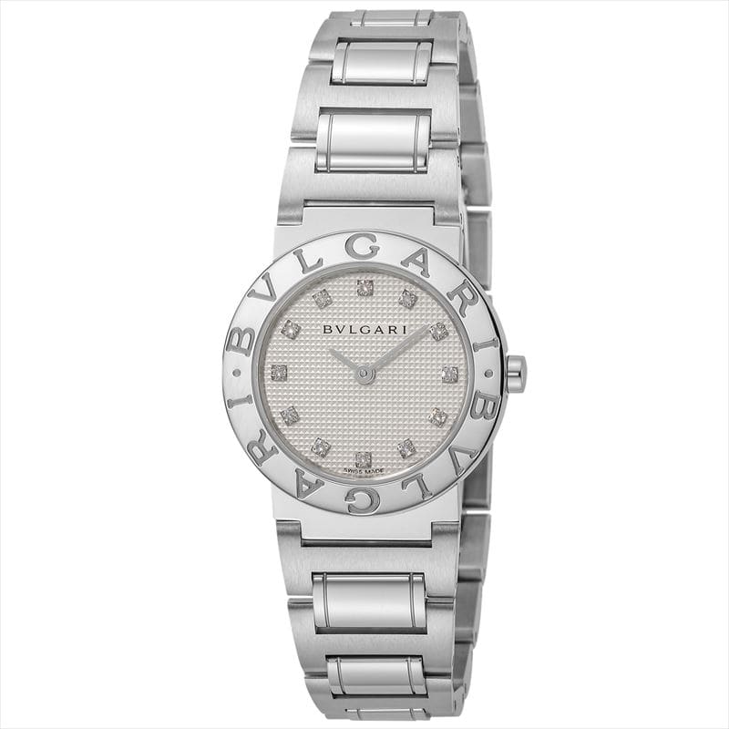 ブルガリ BVLGARI レディース腕時計 BB26WSS/12 ブルガリブルガリ ホワイト: 腕時計｜ブランドショップハピネス
