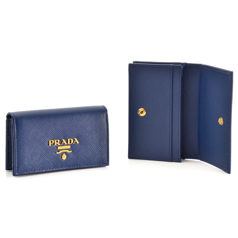 プラダ PRADA カードケース SA/M/O 1MC122 BLUETTE(BLUETTE): ファッション小物｜ブランドショップハピネス
