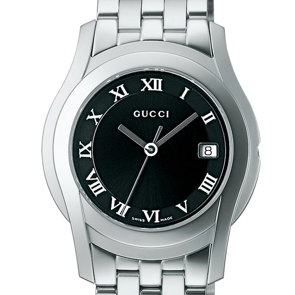 GUCCI グッチ 腕時計 Gクラス ブラック YA055302(ブラック): 腕時計｜ブランドショップハピネス