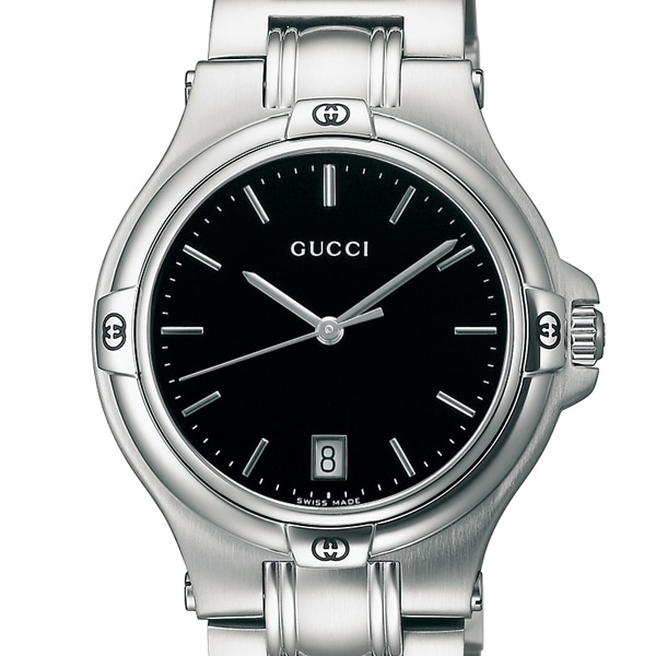 Gucci - 【GUCCI：グッチ】9045L レディースウォッチ(ブラック文字盤