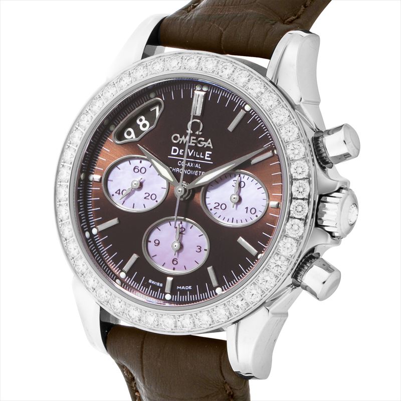 オメガ OMEGA 腕時計 レディース De Ville デ・ヴィル ブラウン 422.18.35.50.13.001