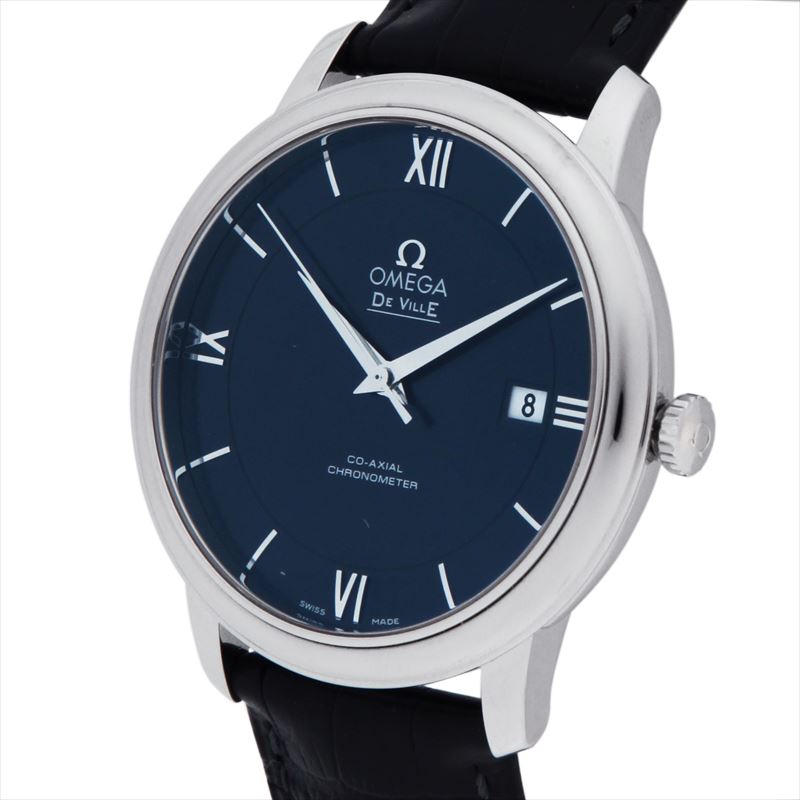 オメガ OMEGA 腕時計 メンズ De Ville デ・ヴィル ブルー 424.13.40.20.03.001