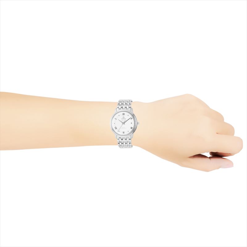 オメガ OMEGA 腕時計 メンズ De Ville デ・ヴィル ホワイト 424.10.37.20.04.001