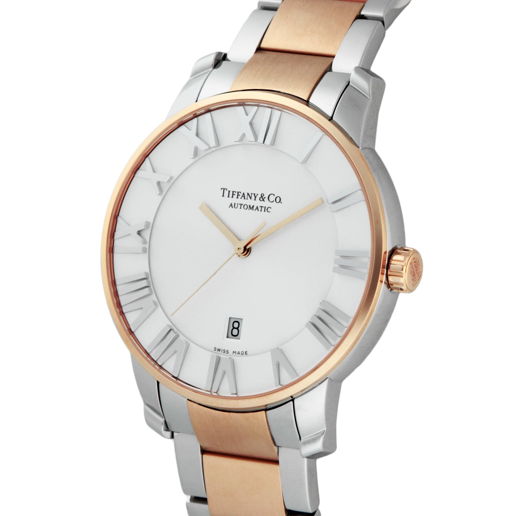 Tiffany & Co. ティファニー メンズ腕時計 AtlasDome Z1810.68.13A21A00A シルバー