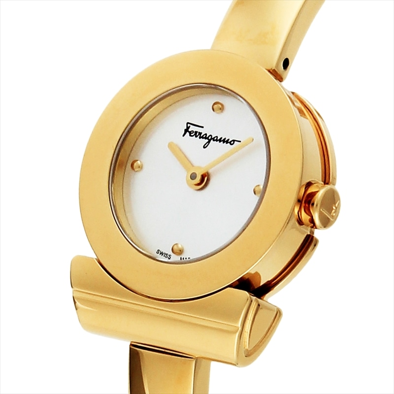 サルバトーレ フェラガモ Salvatore Ferragamo 腕時計 レディース ガンチーニブレスレット FQ5040013 シルバー