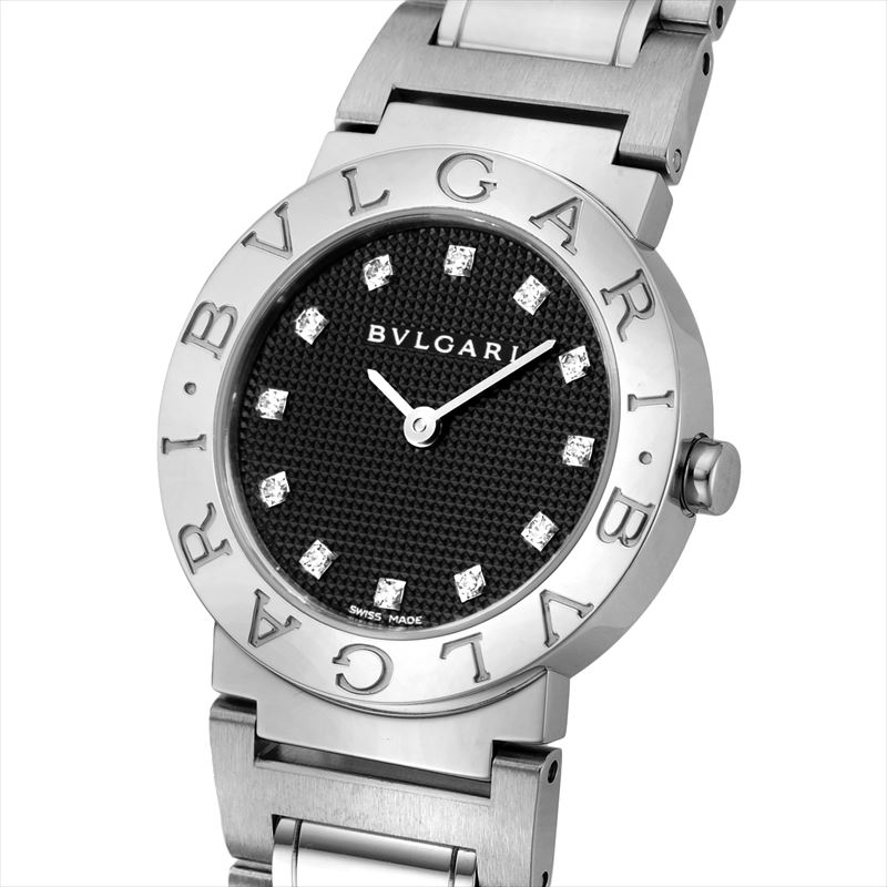 ブルガリ BVLGARI 腕時計 レディース ブルガリブルガリ BB26BSS/12 ブラック
