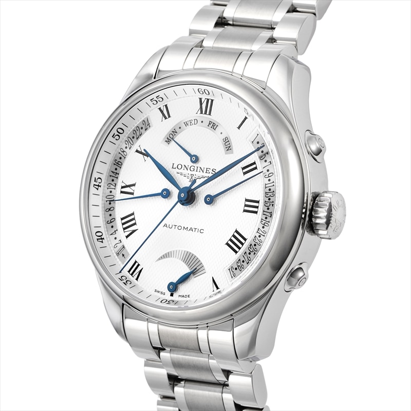 ロンジン LONGINES メンズ腕時計 マスターコレクション L27144716 シルバー: 腕時計｜ブランドショップハピネス