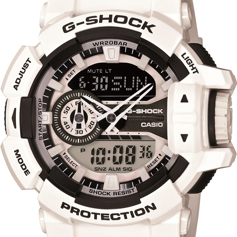 カシオ CASIO G-SHOCK ジーショック Gショック 腕時計 メンズ GA-400-7AJF ホワイト/ホワイト