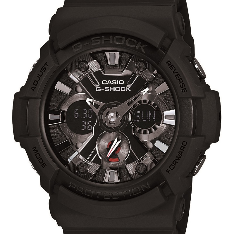 カシオ CASIO G-SHOCK ジーショック Gショック 腕時計 メンズ GA-201-1AJF ブラック/ブラック
