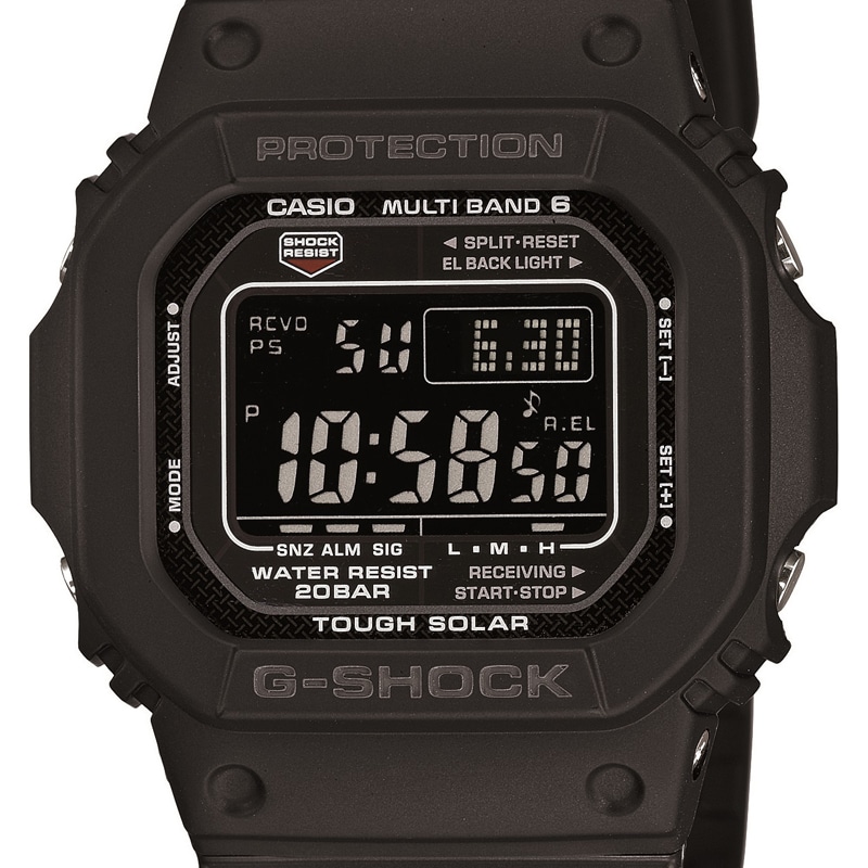 カシオ CASIO メンズ腕時計 G-SHOCK GW-M5610-1BJF ブラック/ブラック
