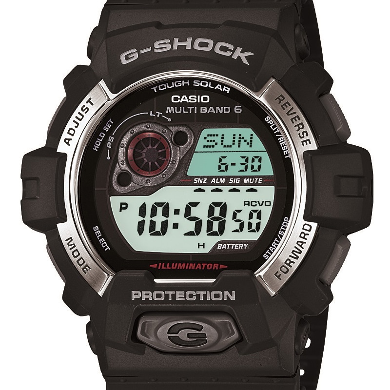 カシオ CASIO メンズ腕時計 G-SHOCK GW-8900-1JF ブラック/ブラック