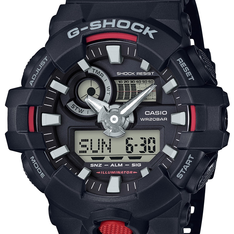 カシオ CASIO G-SHOCK ジーショック Gショック 腕時計 メンズ GA-700-1AJF ブラック/ブラック