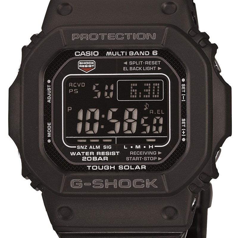 カシオ CASIO メンズ腕時計 G-SHOCK GW-M5610BC-1JF ブラック/ブラック