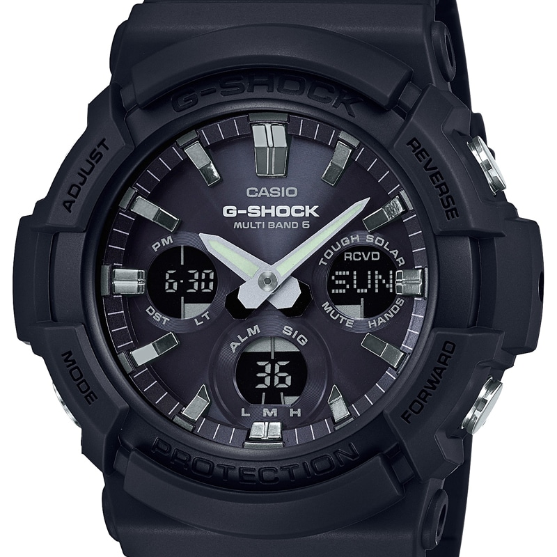 カシオ CASIO G-SHOCK ジーショック Gショック 腕時計 メンズ GAW-100B-1AJF ブラック/ブラック
