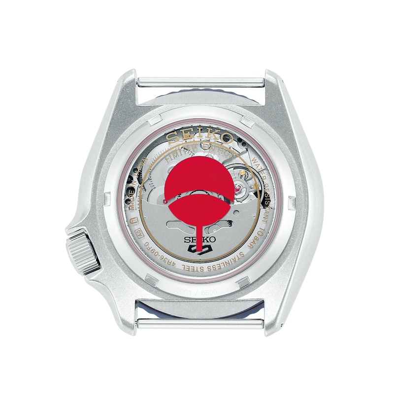 セイコー SEIKO 腕時計 メンズ 5スポーツ 5SPORTS NARUTO & BORUTO Limited Edition NARUTO ナルト & BORUTO ボルト コラボレーション限定 うちはサスケ モデル サスケ SASUKE SBSA091 自動巻き メカニカル シースルーバック カレンダー機能付き