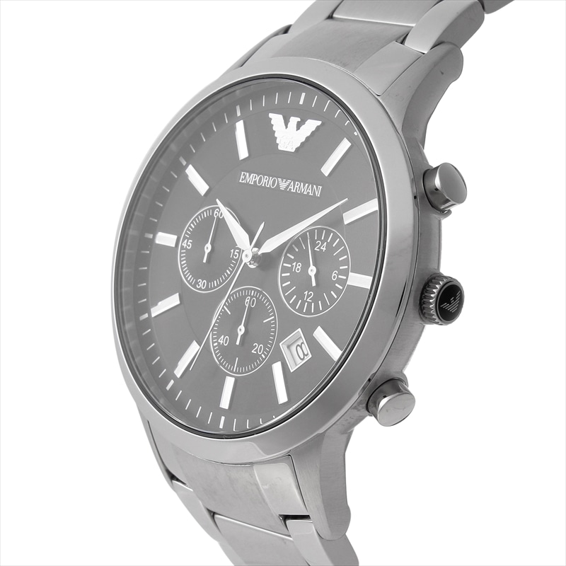エンポリオ アルマーニ EMPORIO ARMANI 腕時計 メンズ クラシック AR2434 ブラック