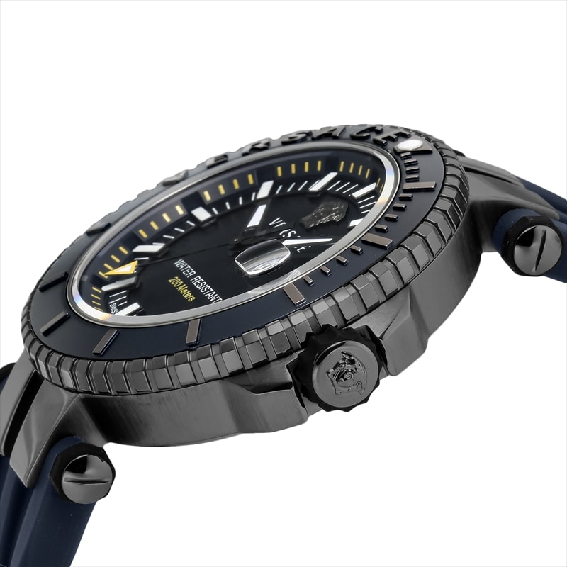 ヴェルサーチ VERSACE メンズ腕時計 VAK020016 V-RACEDIVER ブルー