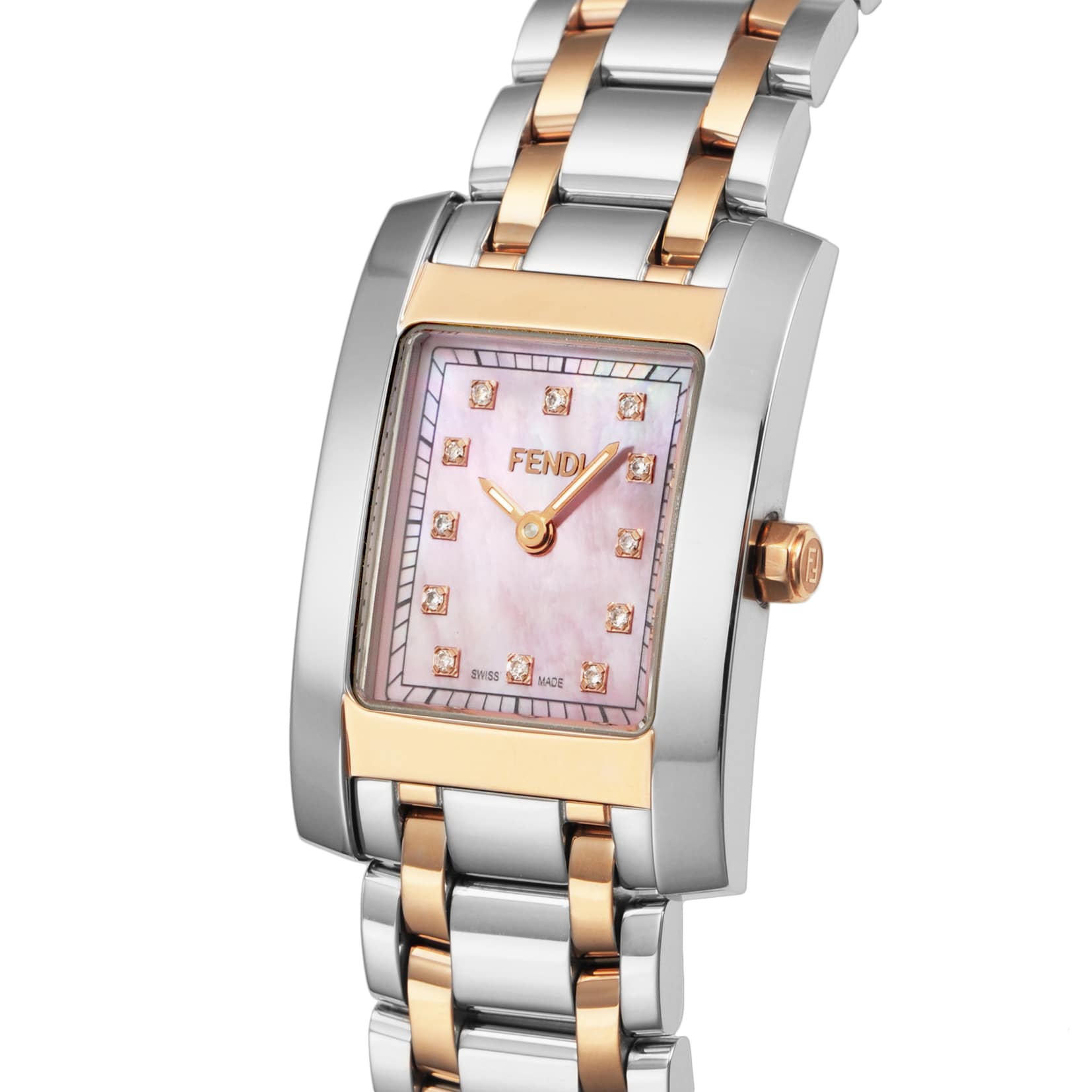 FENDI（フェンディ） レディース腕時計 クラシコ F702270D ピンクパール: 腕時計｜ブランドショップハピネス