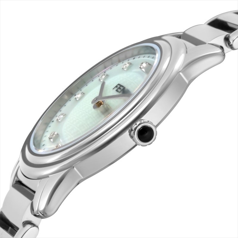 フェンディ FENDI 腕時計 レディース CLASSICO ROUND クラシコ ラウンド F251024500D1 ホワイトパール