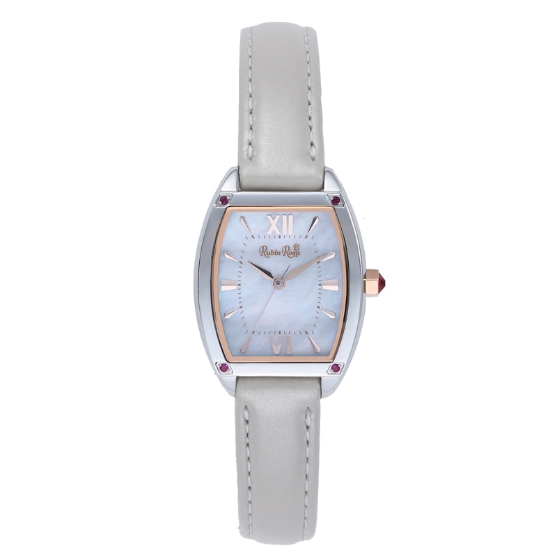 ルビンローザ RubinRosa 腕時計 レディース R025SOLTWH ホワイト