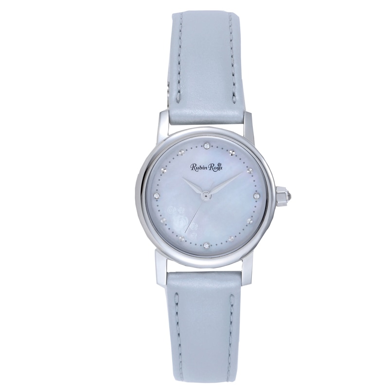 ルビンローザ RubinRosa 腕時計 レディース R026SOLSWH ホワイト