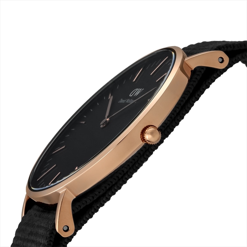 ダニエル ウェリントン DANIEL WELLINGTON 腕時計 ユニセックス Classic Black Cornwall DW00100150 ブラック