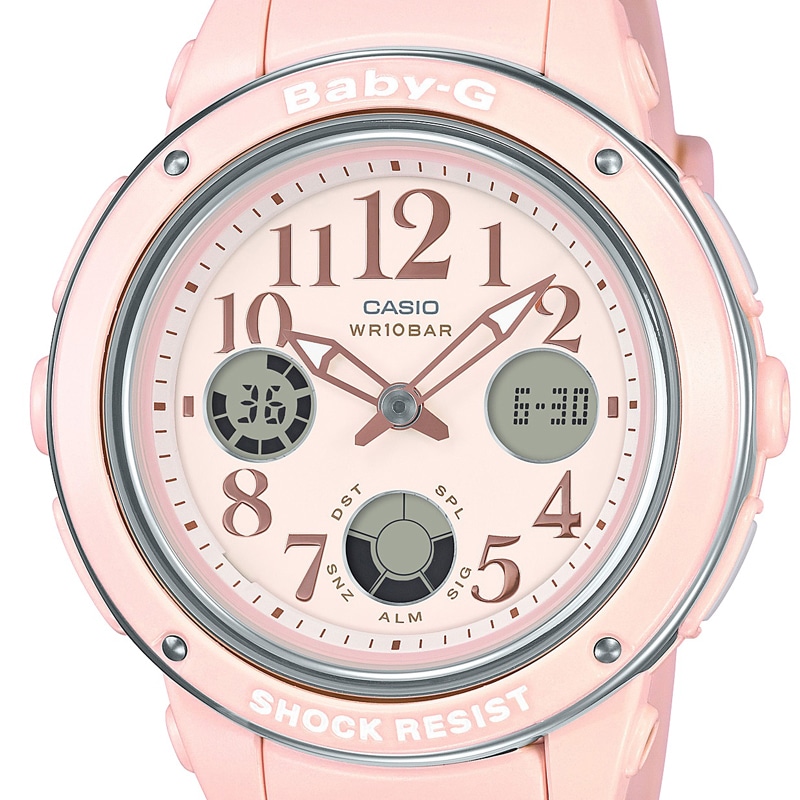 ブランドショップハピネス公式オンラインショップカシオ CASIO BABY-G ベビージー ベビーG 腕時計 レディース BGA-150EF-4BJF  ピンク/ピンク: 腕時計｜ブランドショップハピネス