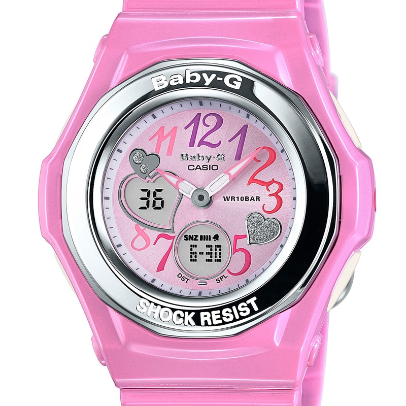 ブランドショップハピネス公式オンラインショップカシオ CASIO BABY-G ベビージー ベビーG 腕時計 レディース BGA-101-4B2JF  ピンク/ピンク: 腕時計｜ブランドショップハピネス