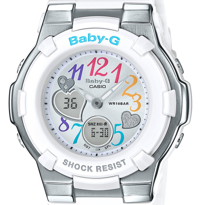カシオ CASIO BABY-G ベビージー ベビーG 腕時計 レディース BGA-116-7B2JF ホワイト/ホワイト