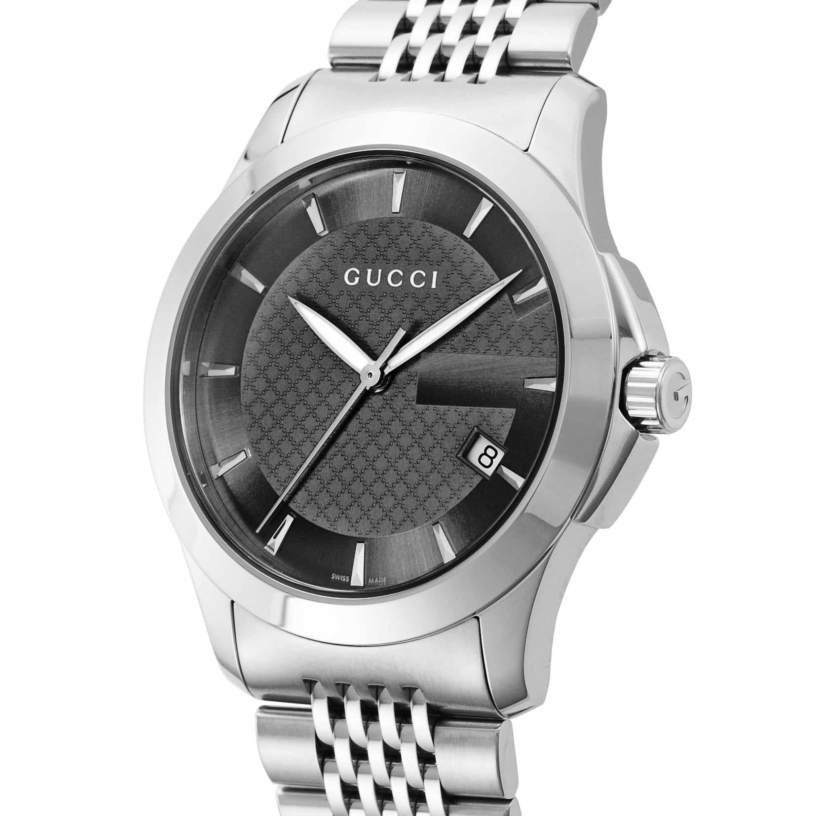 GUCCI グッチ 腕時計 Gﾀｲﾑﾚｽ ブラック YA126402: 腕時計｜ブランドショップハピネス