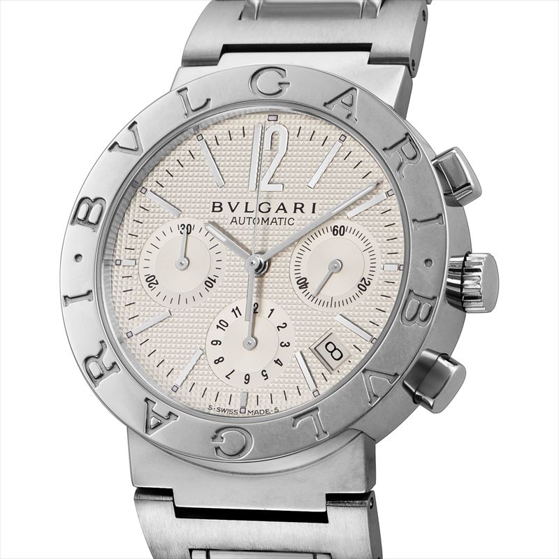 ブルガリ BVLGARI 腕時計 メンズ BVLGARI BVLGARI ブルガリブルガリ BB38WSSDCH ホワイト