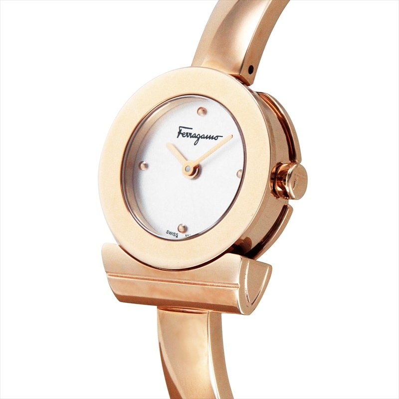 サルヴァトーレフェラガモ Salvatore Ferragamo 腕時計 ガンチーニブレスレット シルバー(P.GOLD): 腕時計｜ブランド
